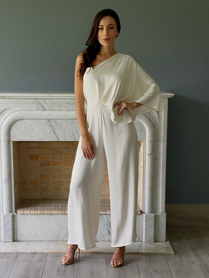 JUMPSUIT CREMA 8918