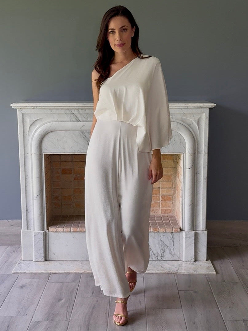 JUMPSUIT CREMA 8918