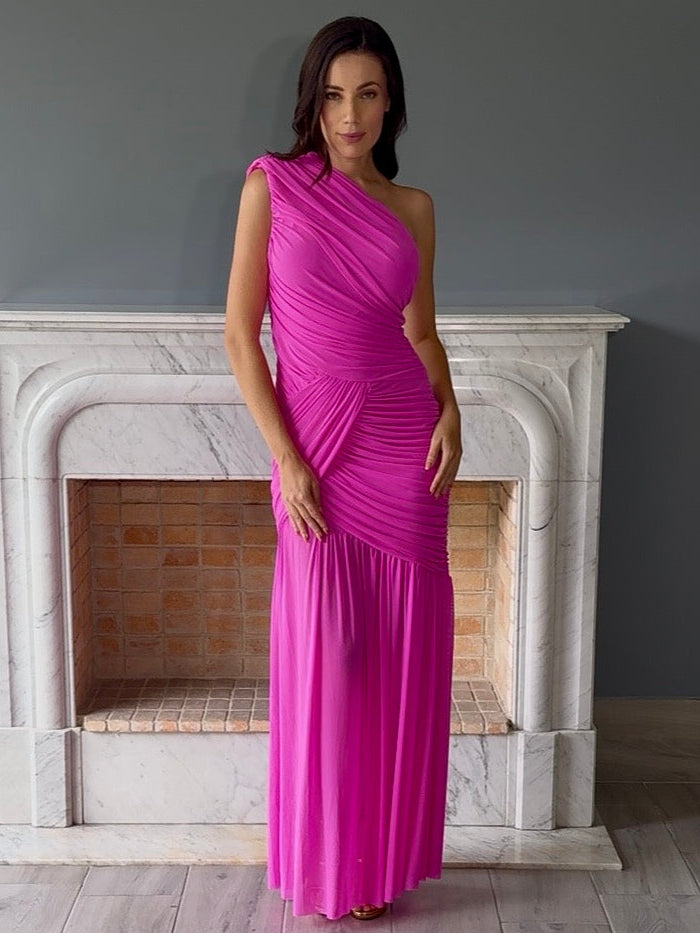 VESTIDO ROSA C6873