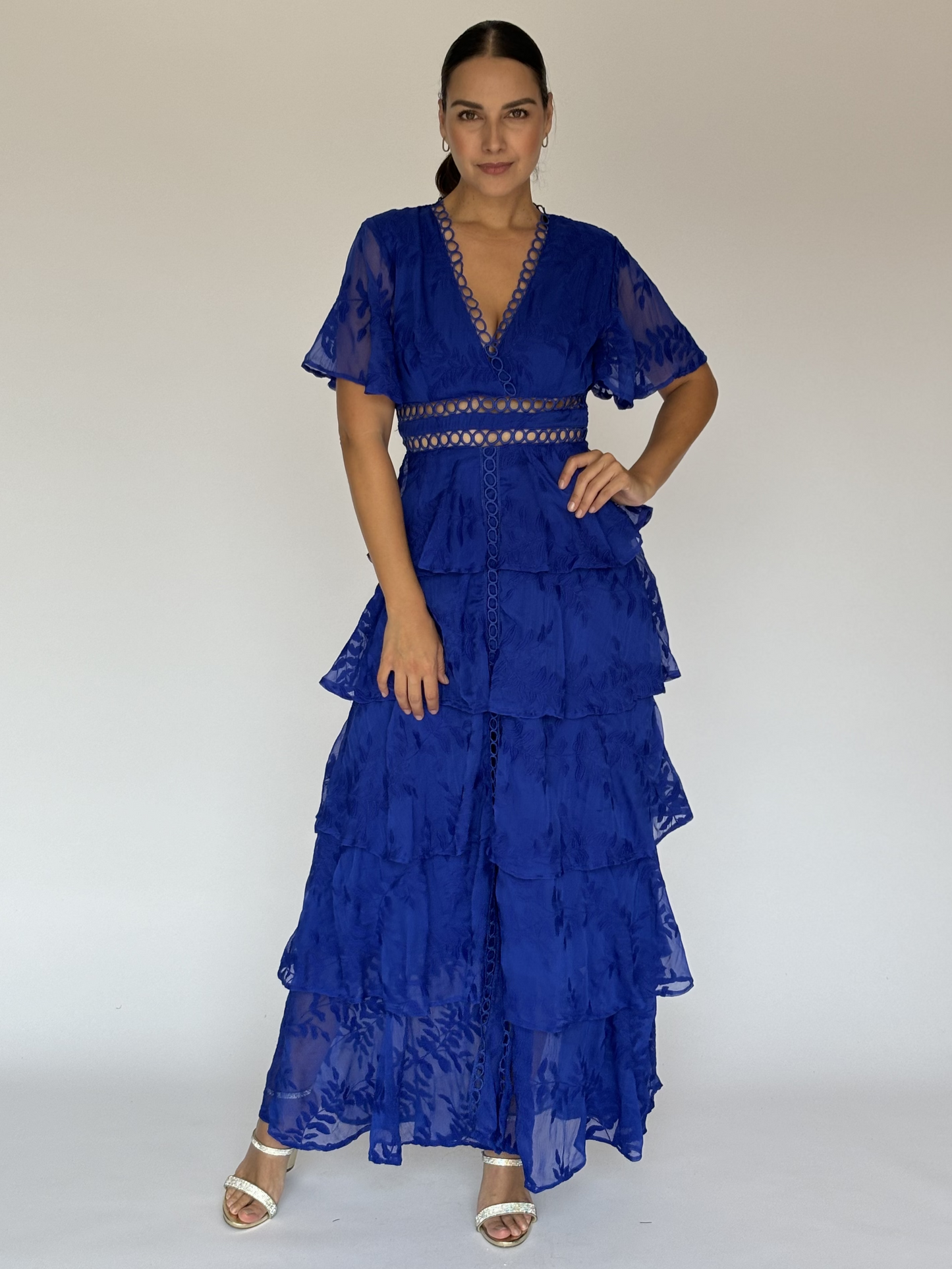 VESTIDO AZUL D5634