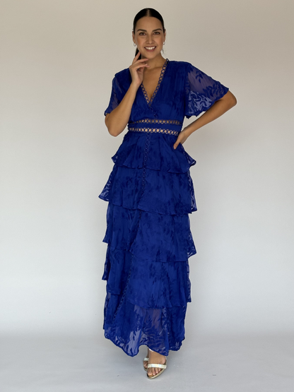 VESTIDO AZUL D5634