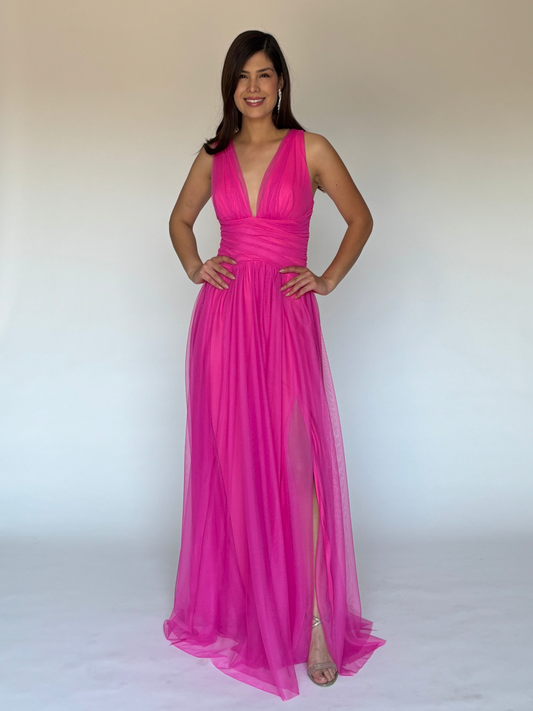 VESTIDO ROSA 507836