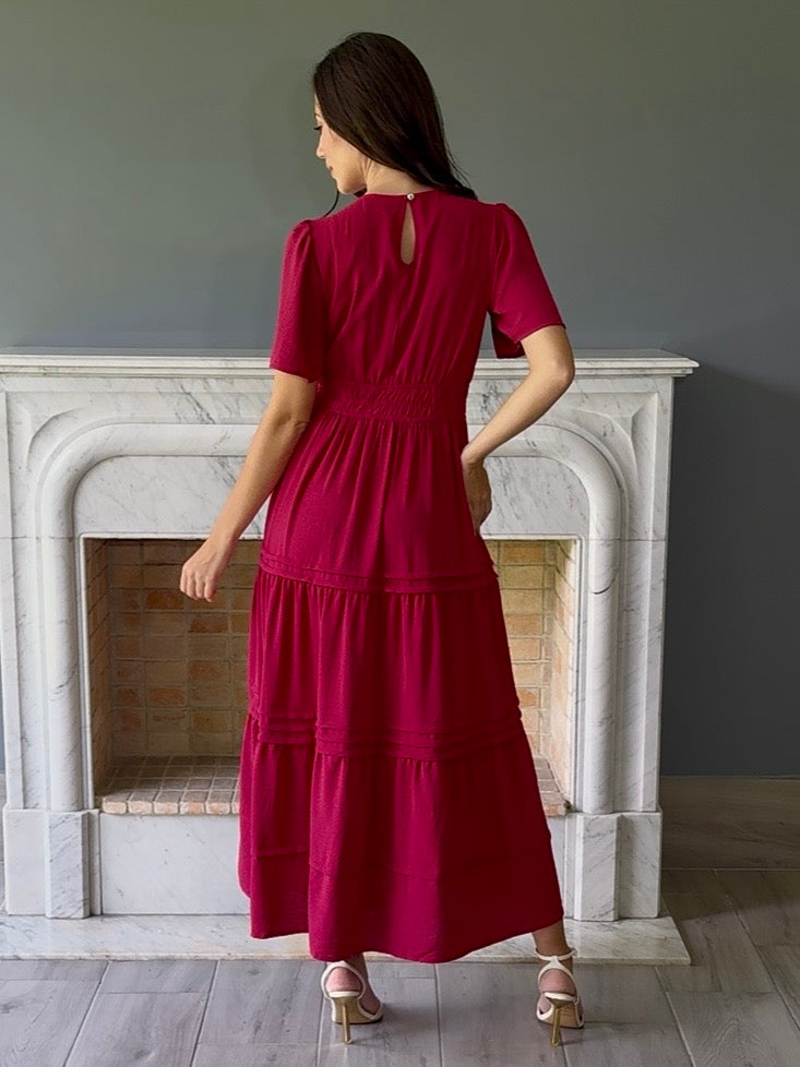 VESTIDO ROJO Y8950