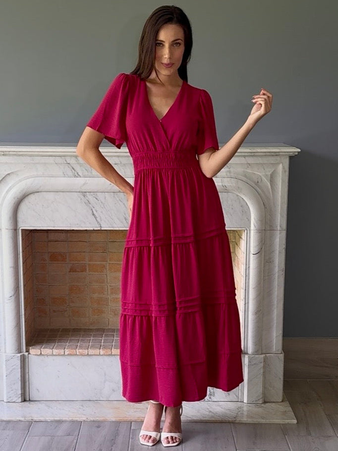 VESTIDO ROJO Y8950