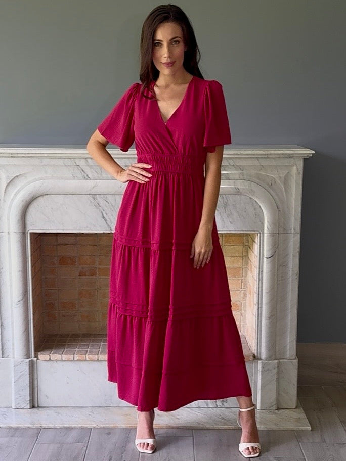 VESTIDO ROJO Y8950