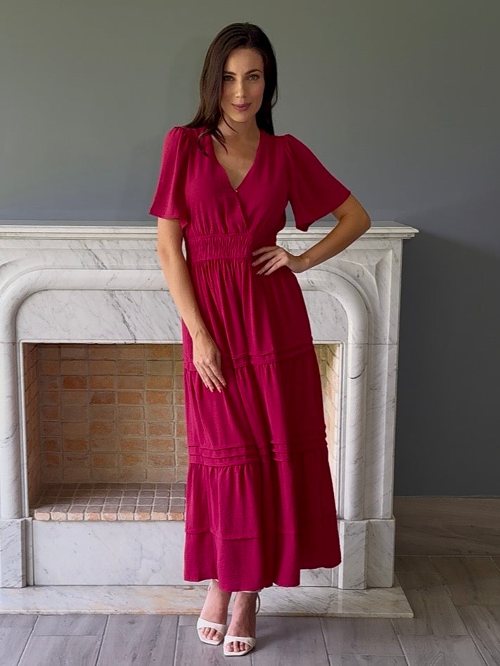 VESTIDO ROJO Y8950