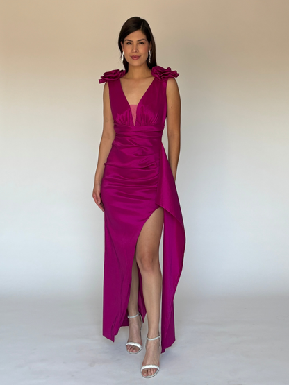 VESTIDO MAGENTA 507820