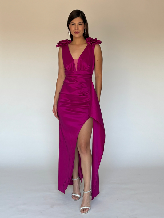 VESTIDO MAGENTA 507820