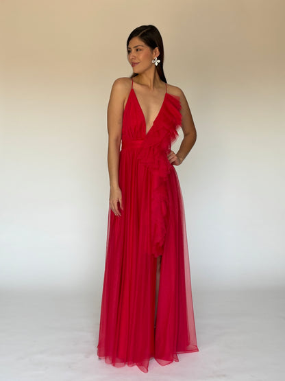 VESTIDO ROJO 507827