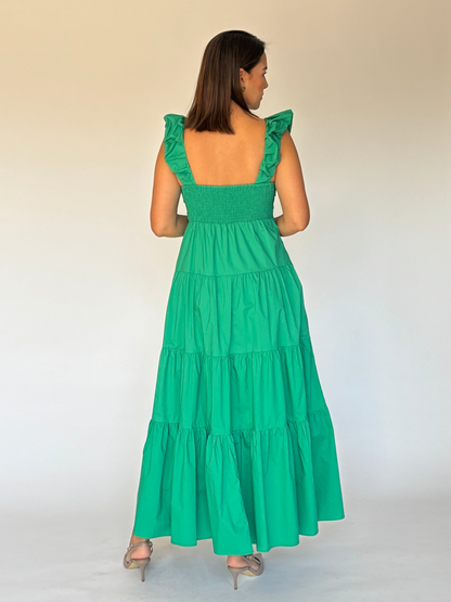VESTIDO VERDE 96543