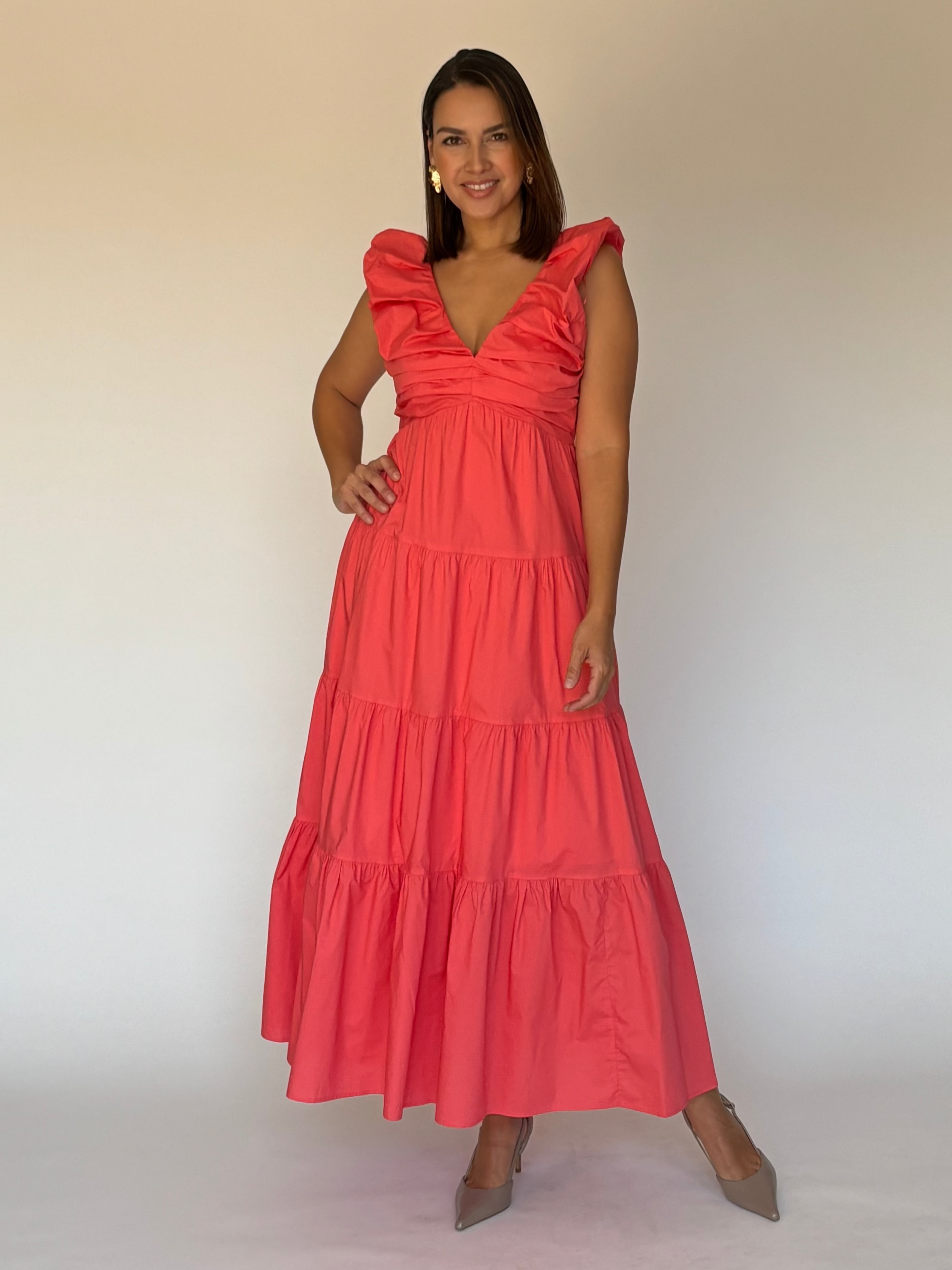 VESTIDO CORAL 96543