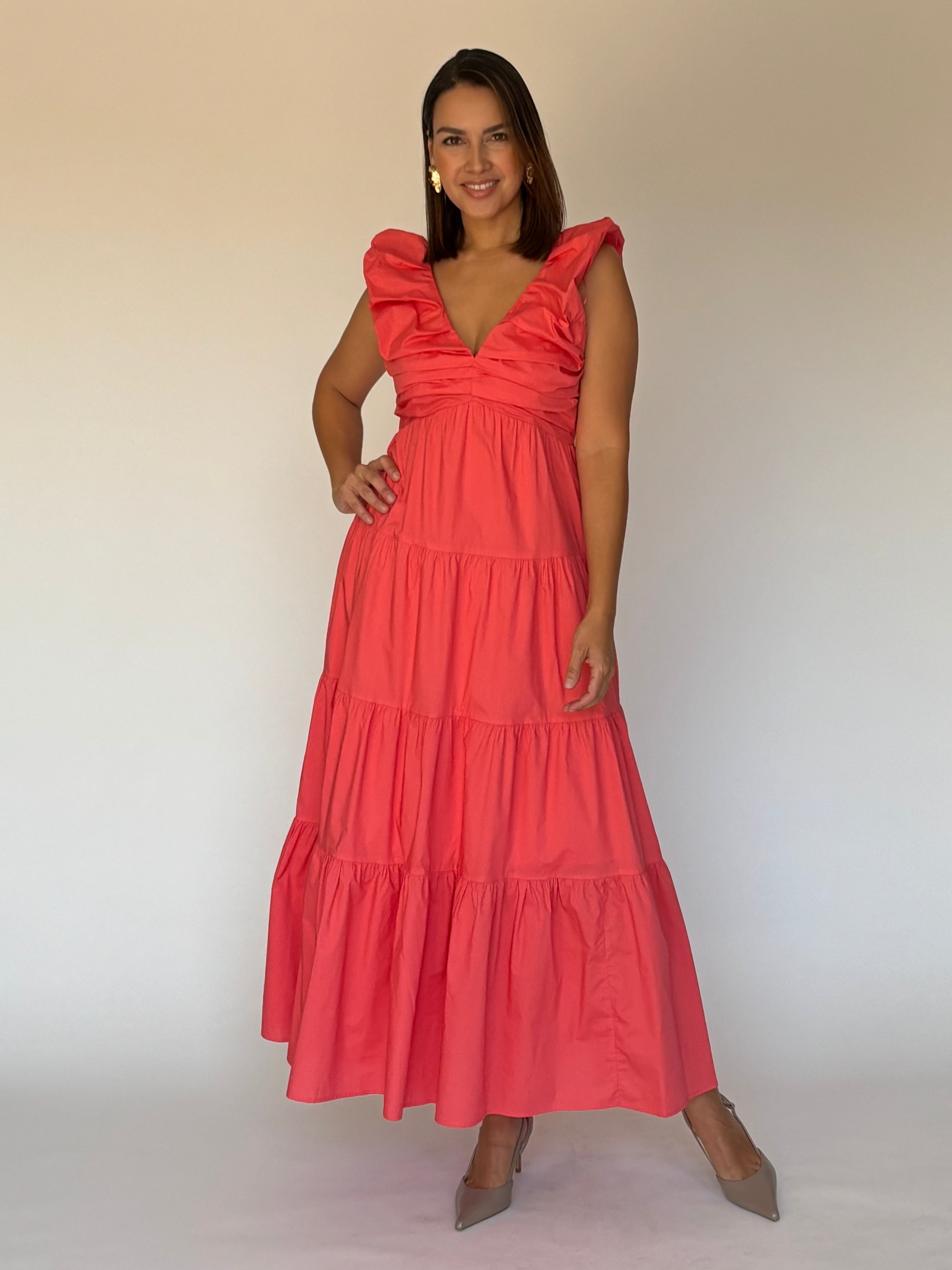 VESTIDO CORAL 96543