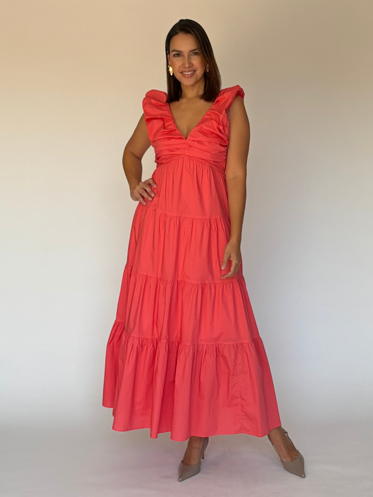 VESTIDO CORAL 96543