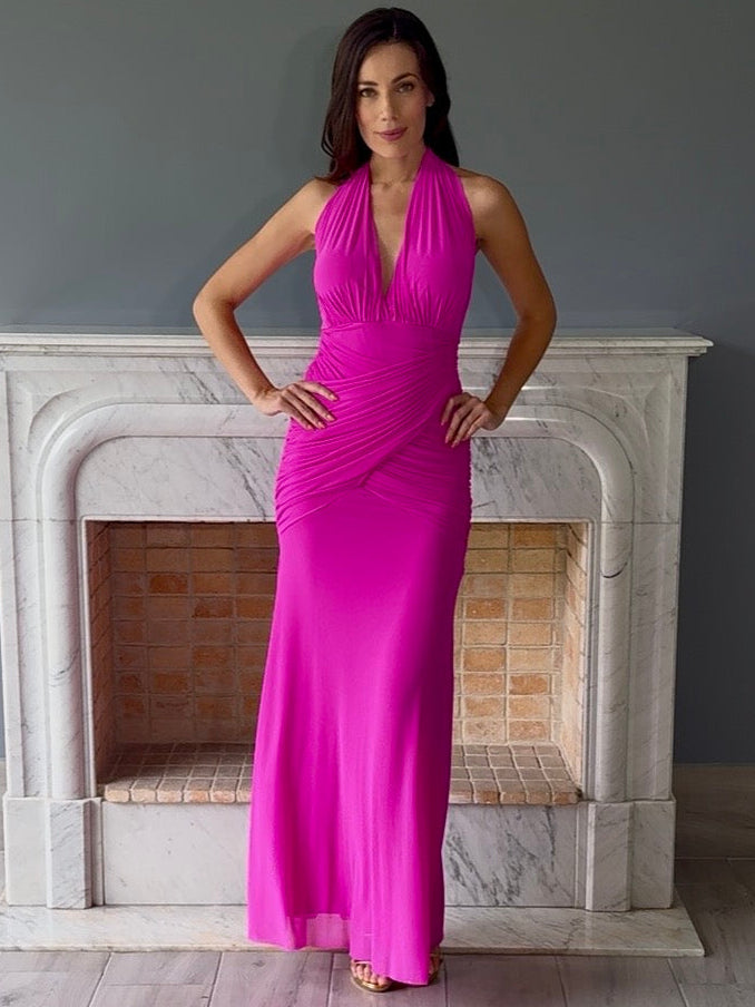 VESTIDO ROSA 7088