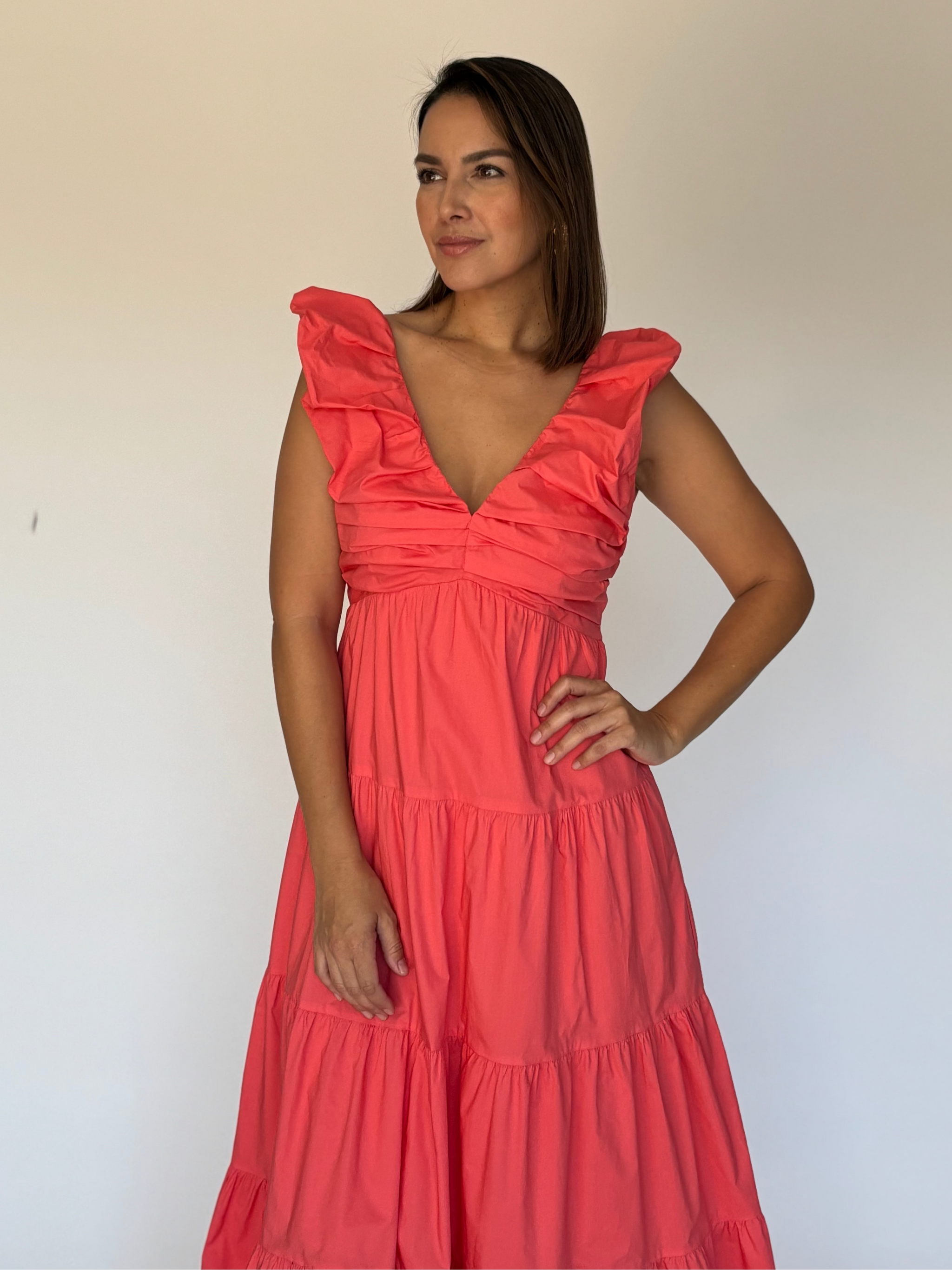 VESTIDO CORAL 96543