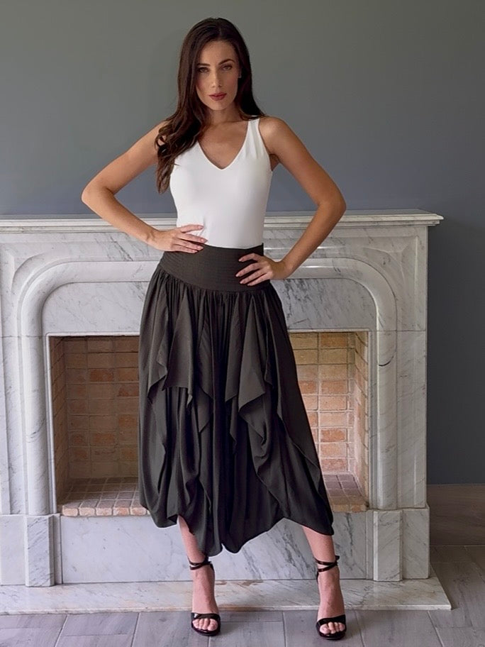 FALDA VERDE K0326