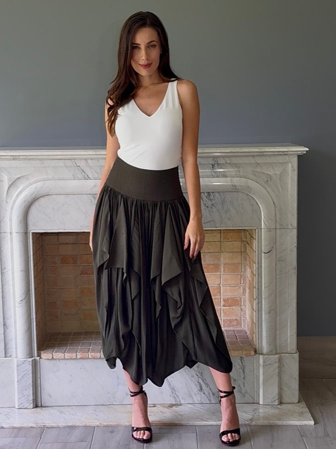 FALDA VERDE K0326