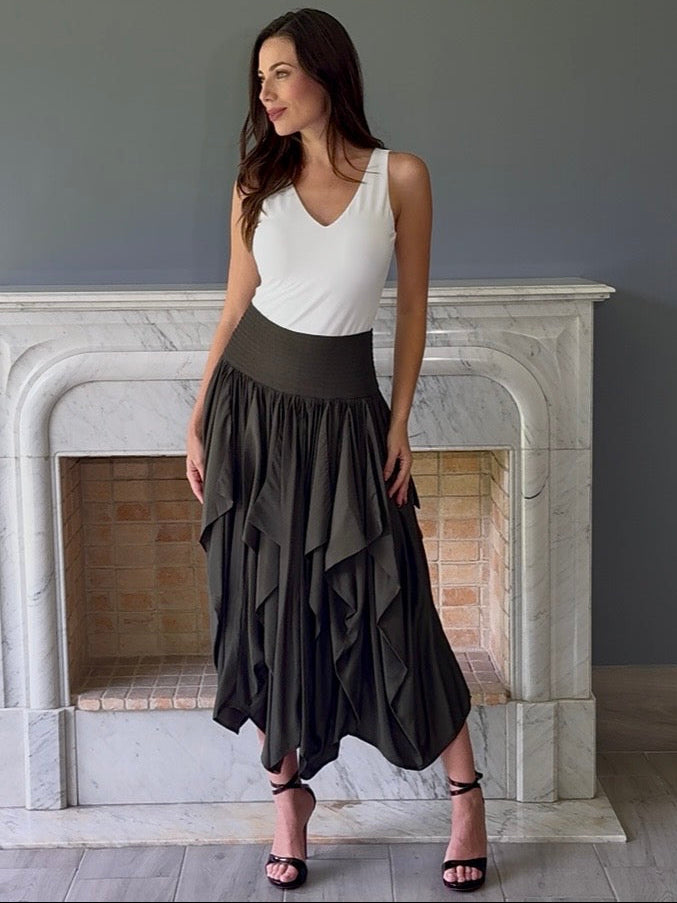 FALDA VERDE K0326