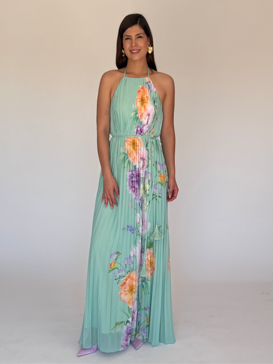VESTIDO VERDE DM4124