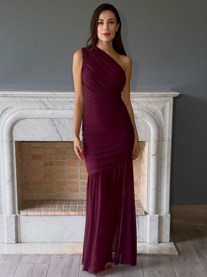 VESTIDO MORADO 5535