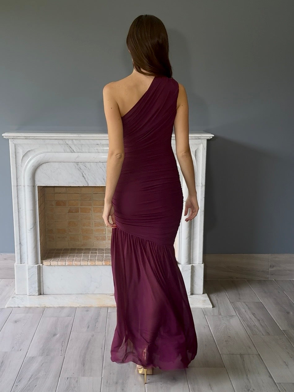 VESTIDO MORADO 5535