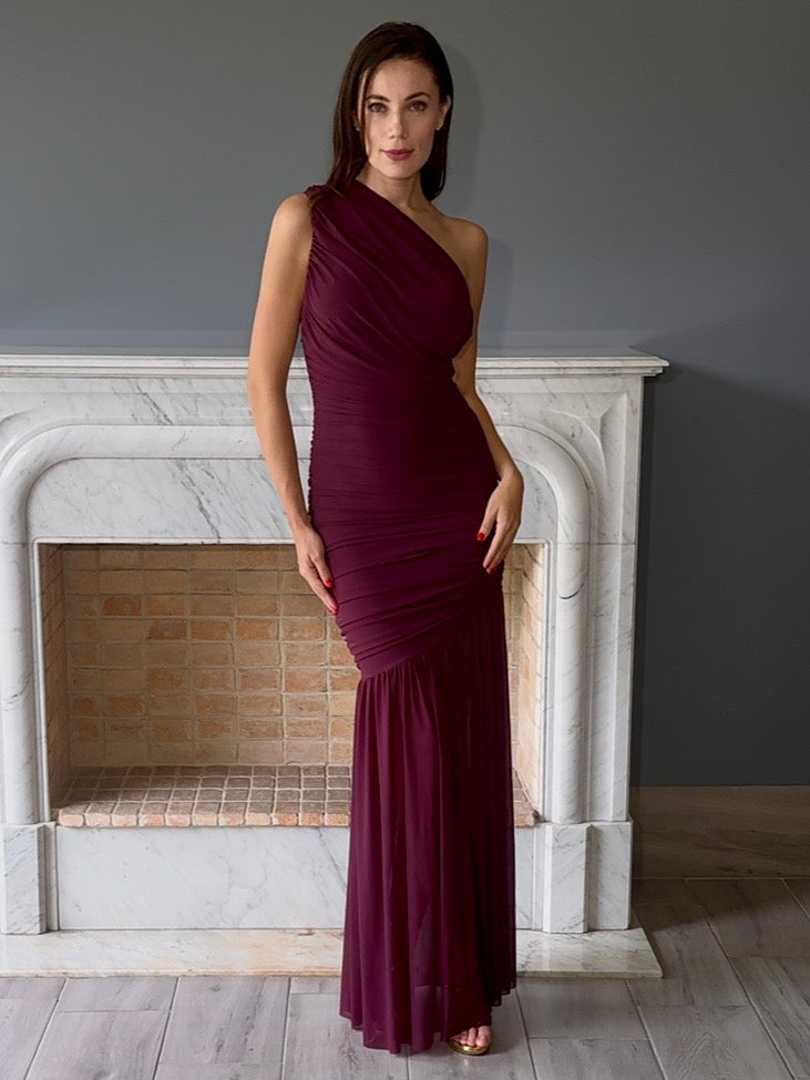 VESTIDO MORADO 5535