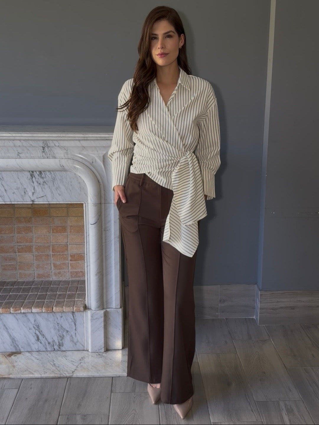 BLUSA TIPO CAMISA T269