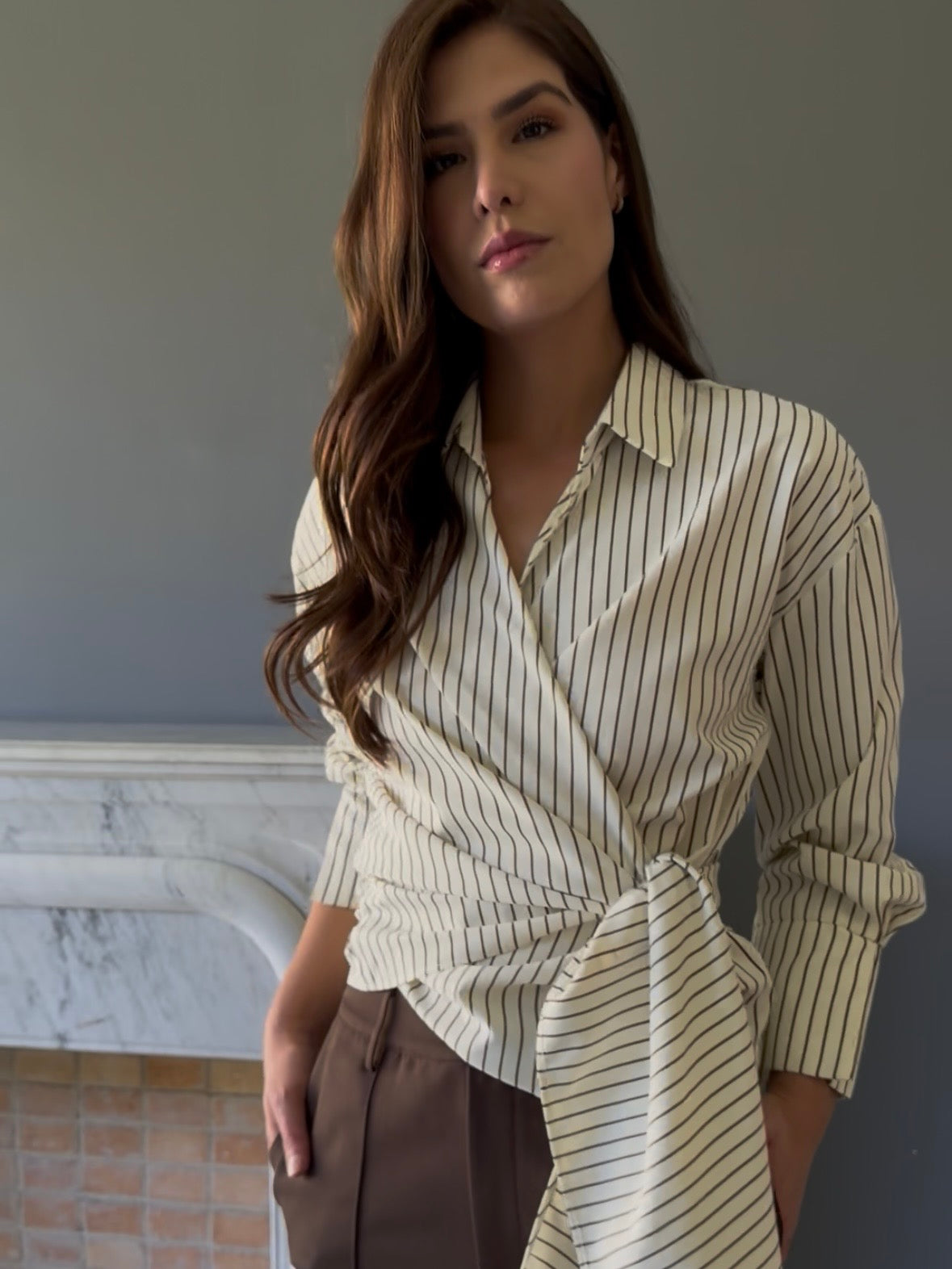 BLUSA TIPO CAMISA T269