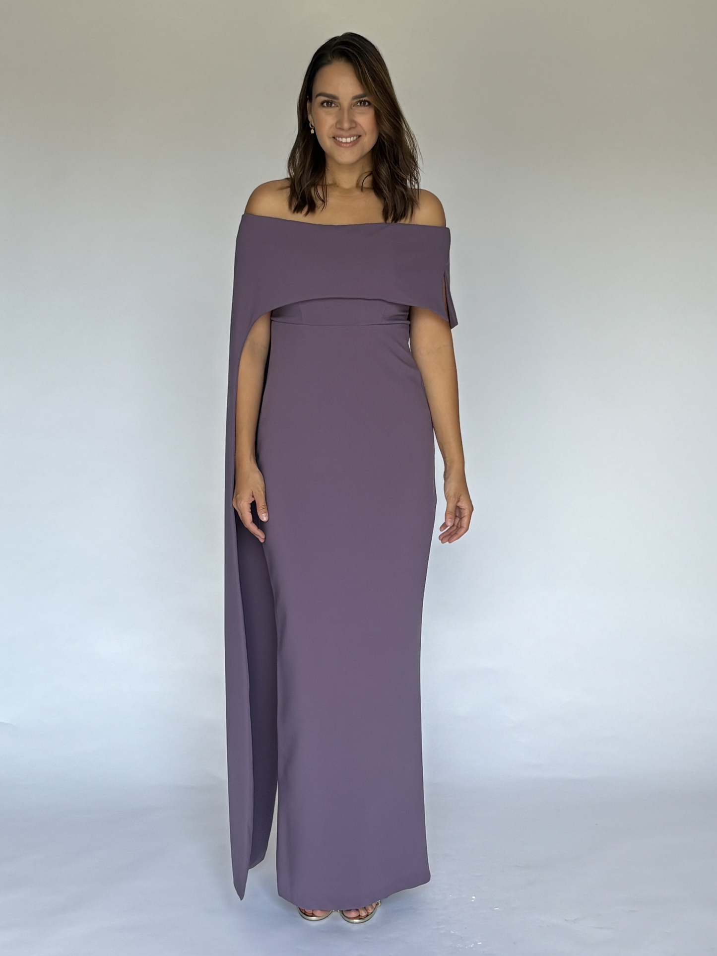 VESTIDO MORADO 50-7801