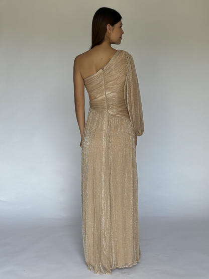 VESTIDO DORADO 22507