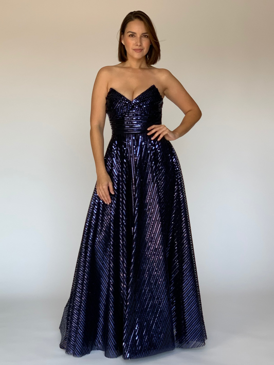 VESTIDO AZUL RD