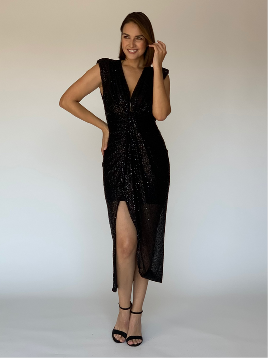 VESTIDO NEGRO 12231