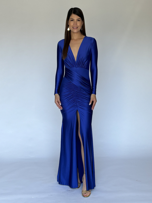 VESTIDO AZUL B0001