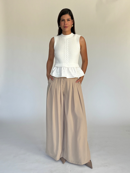 BLUSA BLANCA W3359