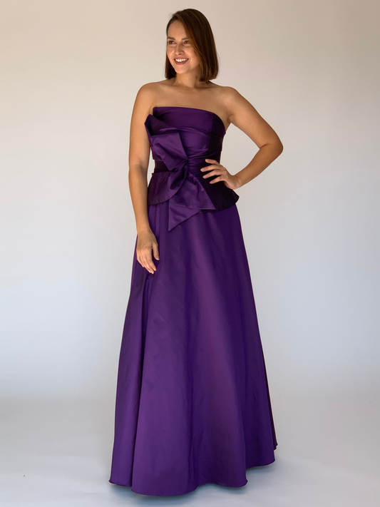 VESTIDO MORADO