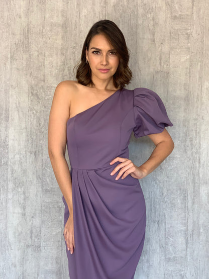 VESTIDO MORADO 7606