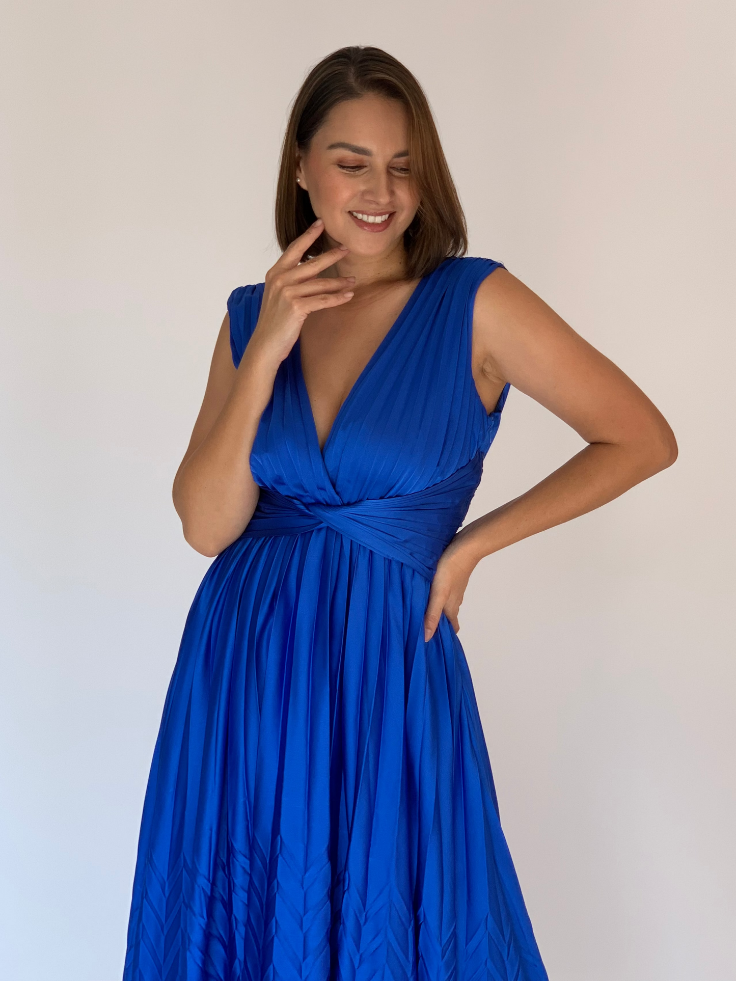 VESTIDO AZUL D5716