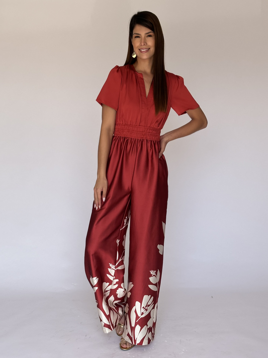 JUMPSUIT TERRACOTA L91442