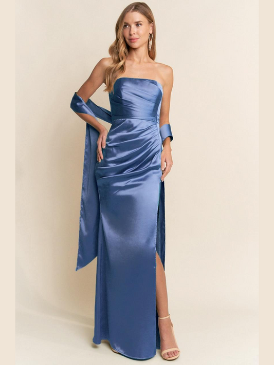 VESTIDO AZUL F22604