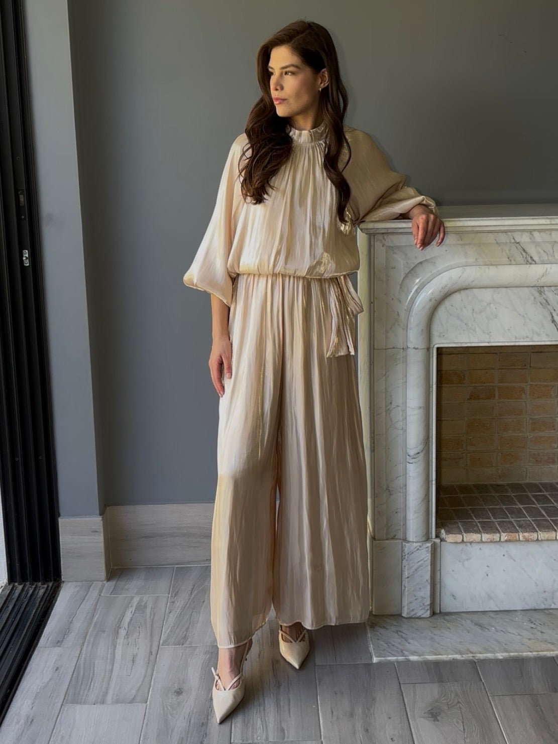 JUMPSUIT BEIGE 93539