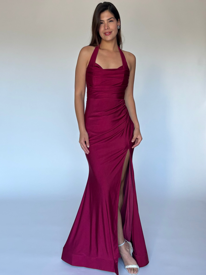 VESTIDO LARGO TINTO M1059
