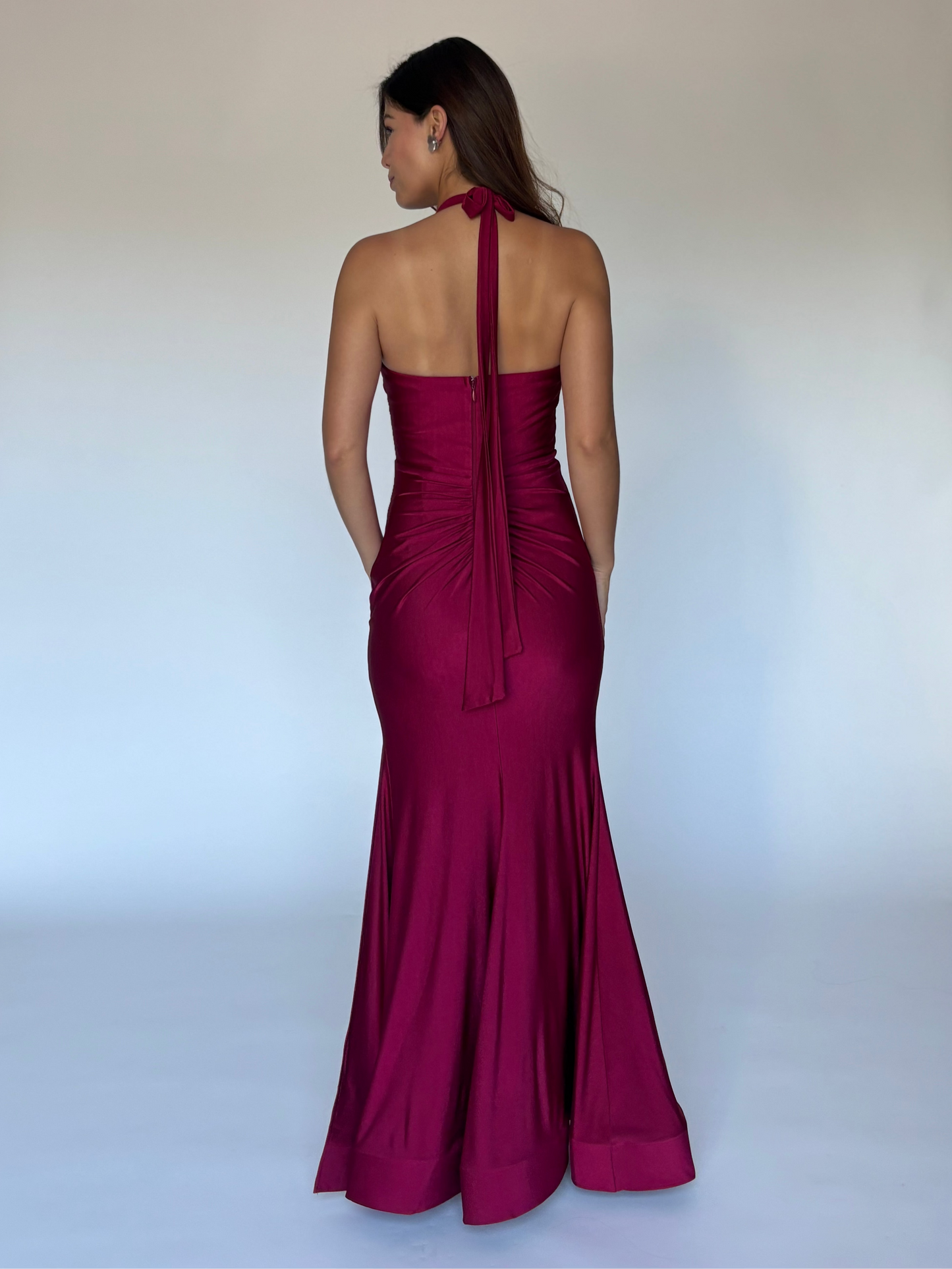 VESTIDO LARGO TINTO M1059