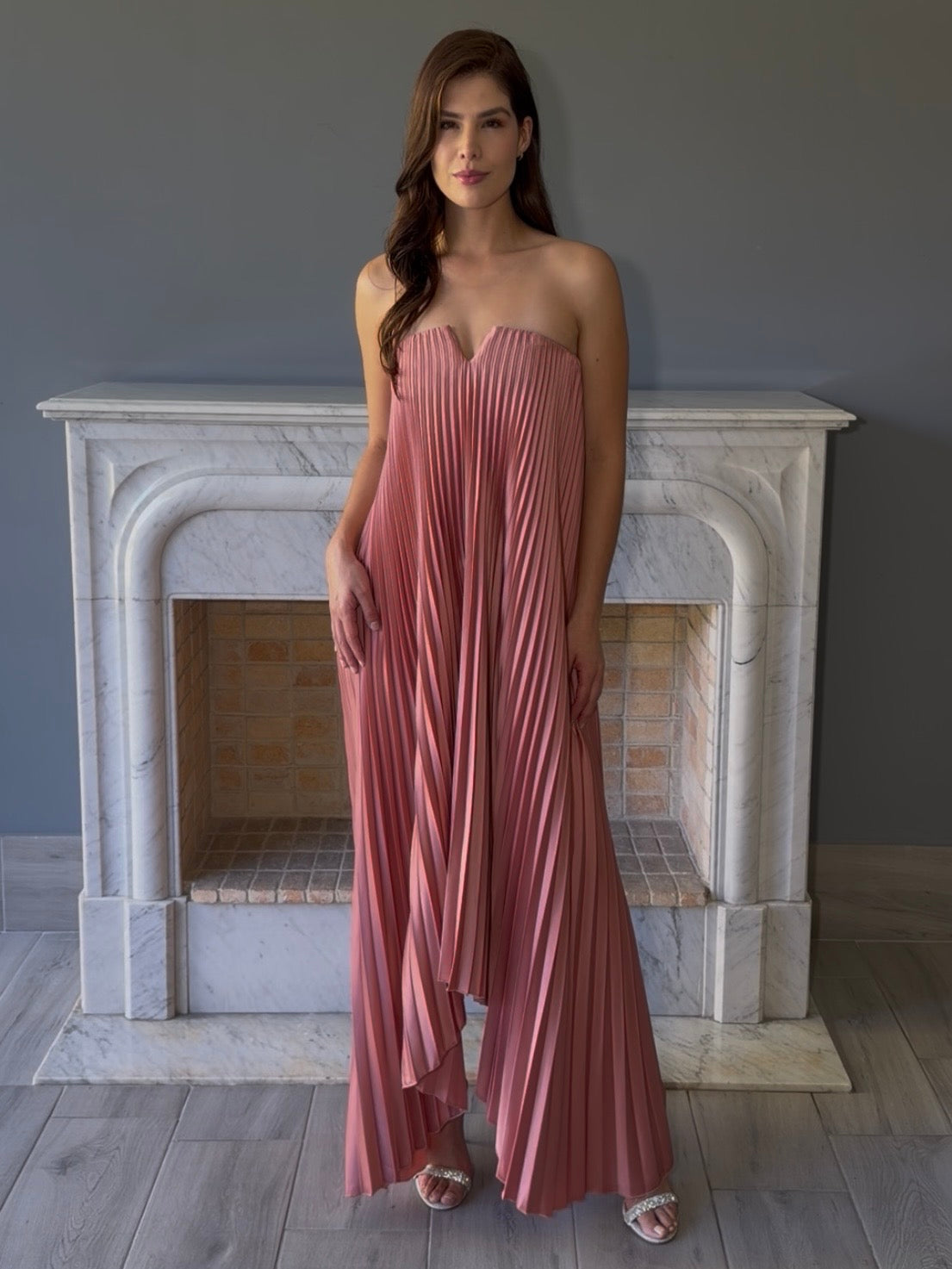 VESTIDOS PLISADO CP710