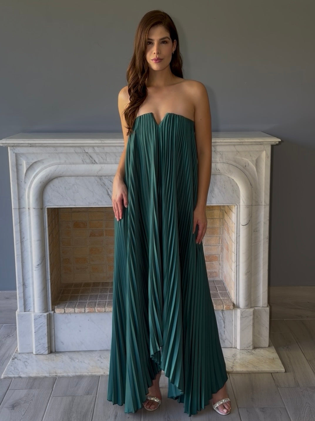 VESTIDOS PLISADO CP710