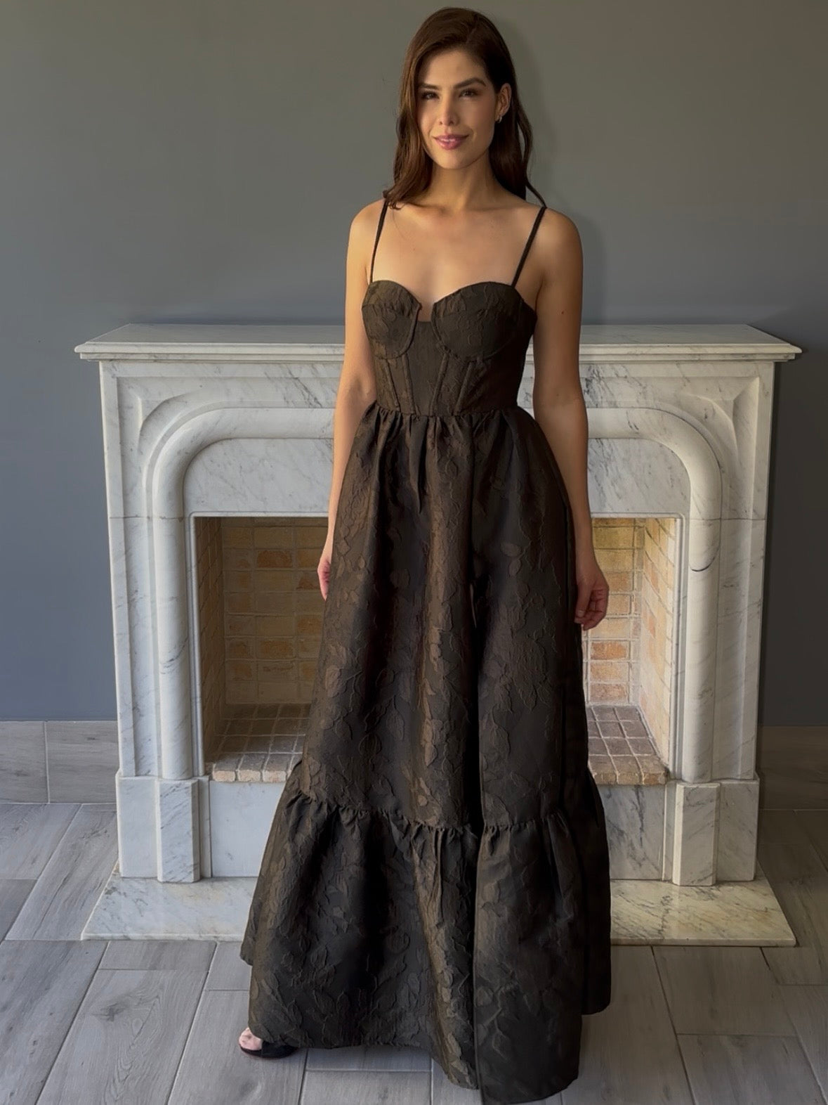 VESTIDO VERDE OLIVO  25034