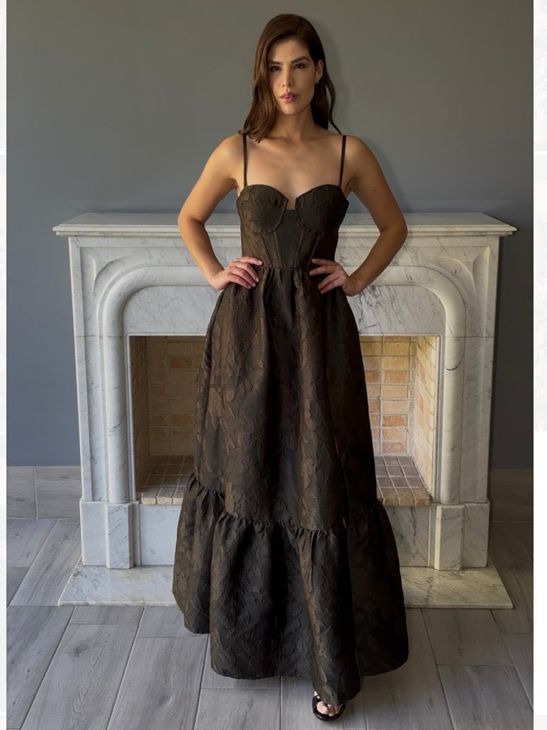 VESTIDO VERDE OLIVO  25034