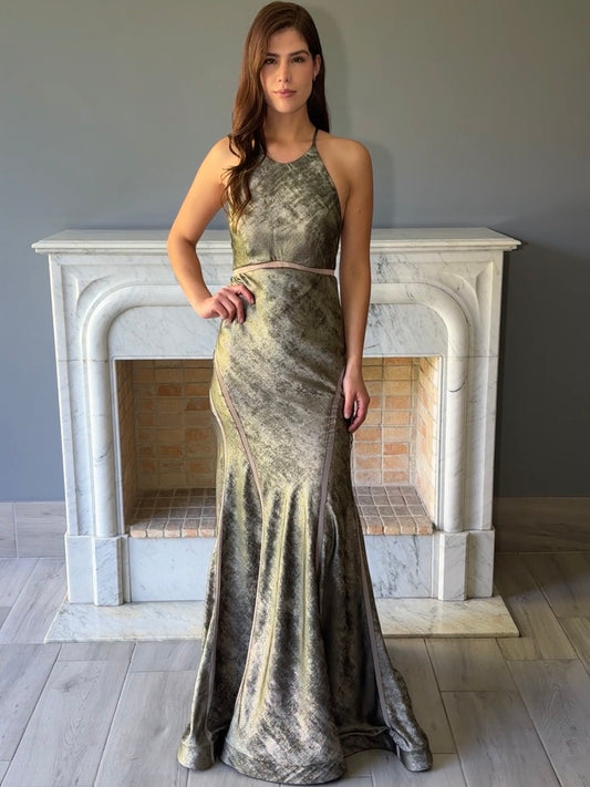 VESTIDO PLATA 507824