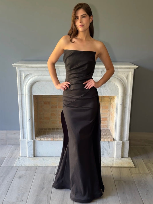 VESTIDO LARGO NEGRO 507800