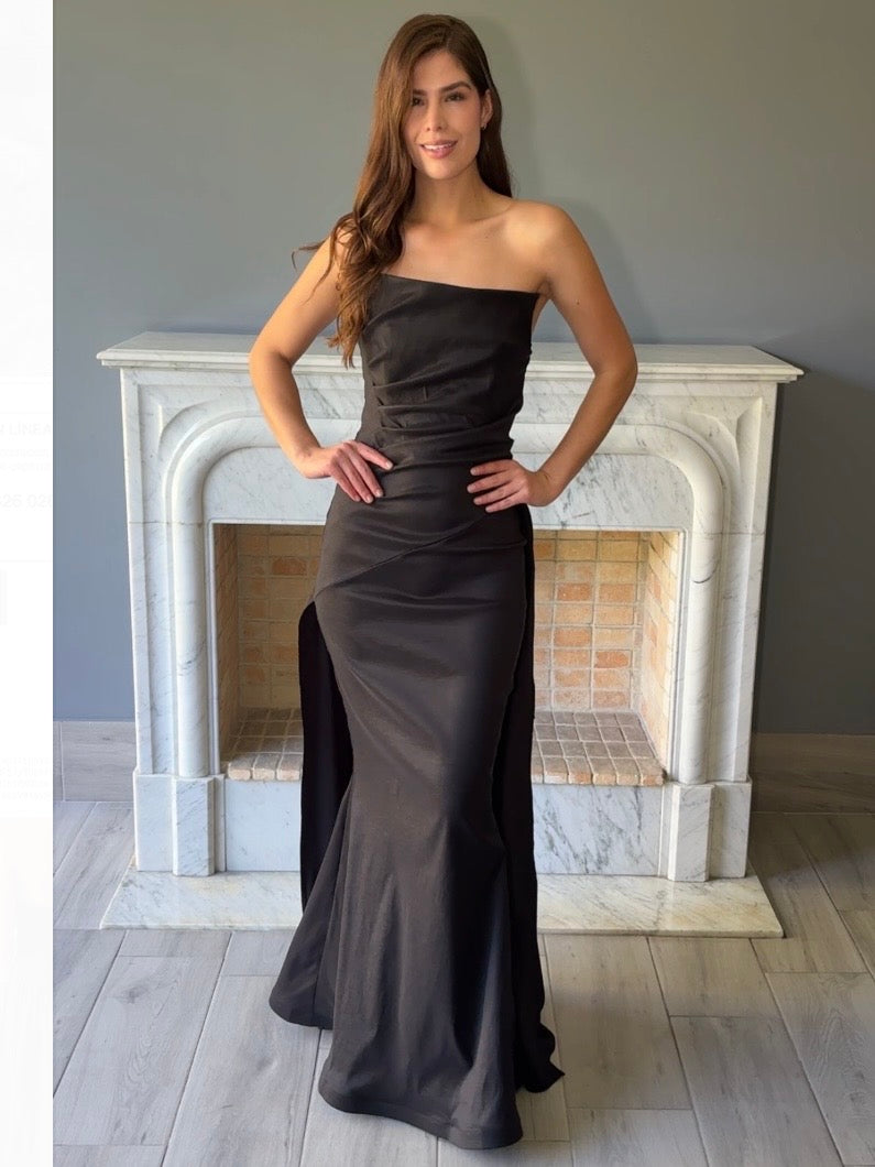 VESTIDO LARGO NEGRO 507800