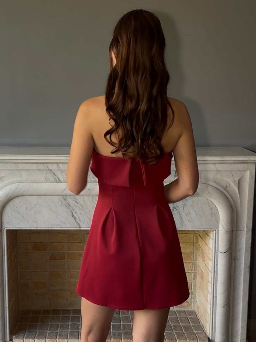 VESTIDO CORTO TINTO D8394